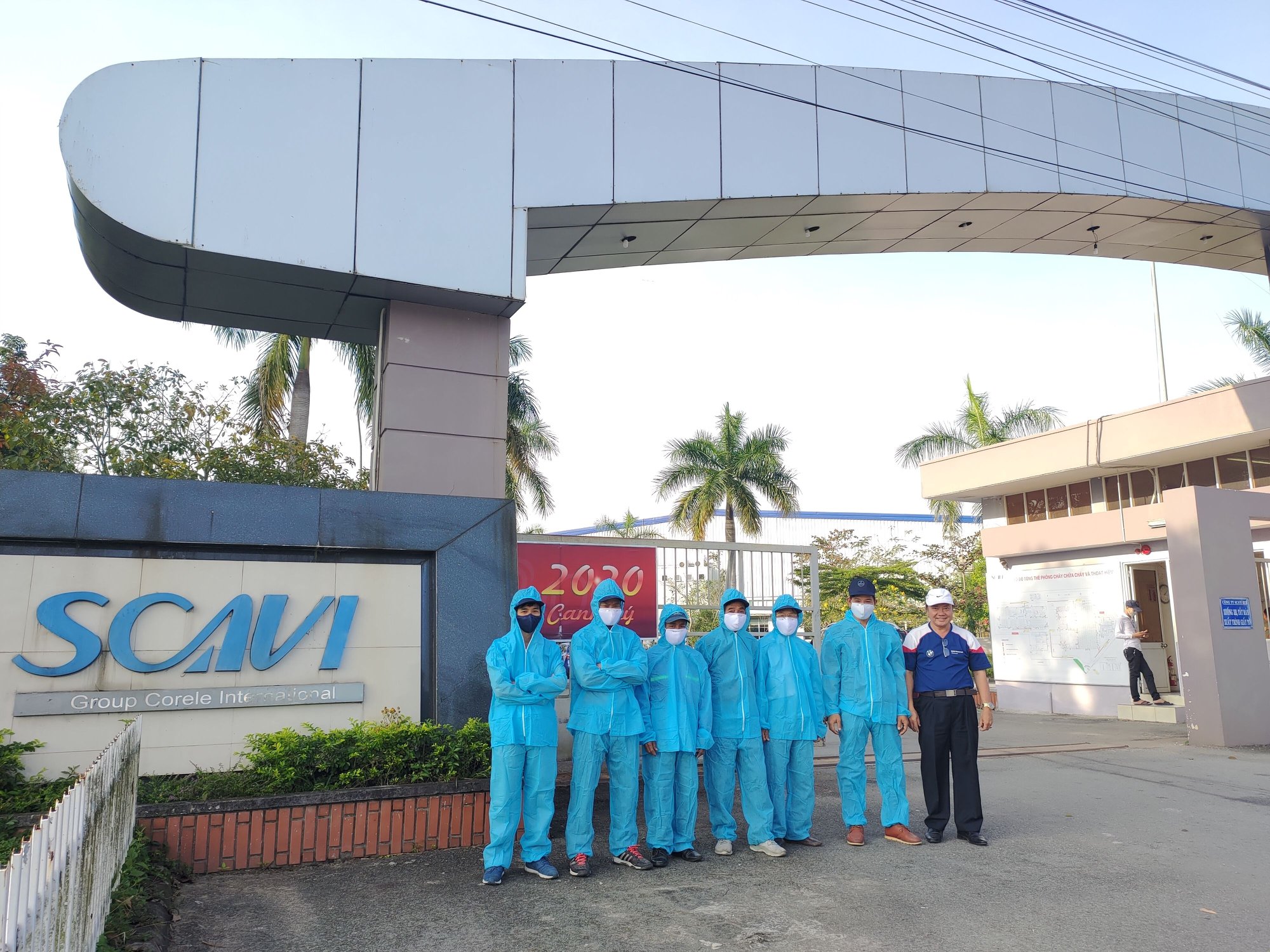Đội ngũ Phát Thiện tại nhà máy Scavi Huế